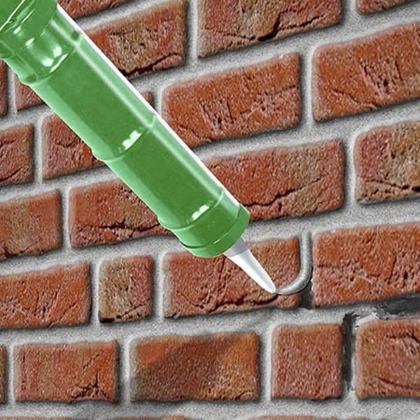 Reparera murbruk, fixa &amp; Fertig, cementgrå, 300 ml patron