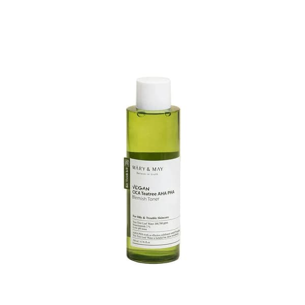 Mary och May - Vegansk Cica Tea Tree AHA PHA Blemish Toner