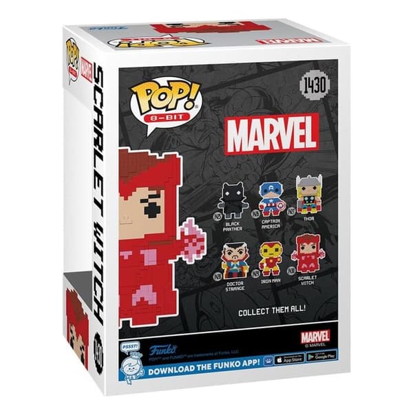 Figurine Funko Pop! 8-bit | Marvel | Scarlett Witch