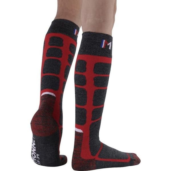 Monnet WOOLY JUNIOR skidstrumpor i merinoull