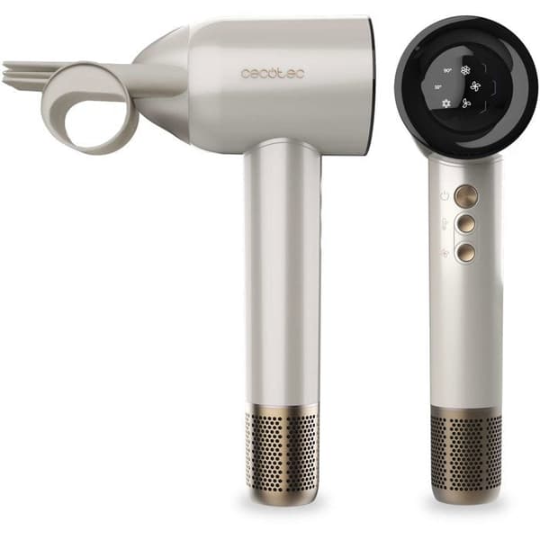 Hårfön - CECOTEC - DryGlam Waves Champagne - 1600 W