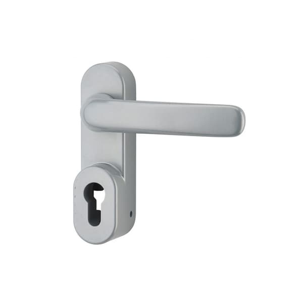 THIRARD - Utvändig handtag, utan cylinder, grå - THIRARD