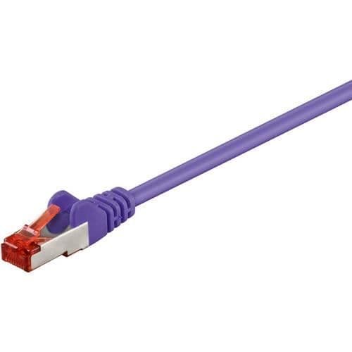 Nätverkskabel - MICRO CONNECT - CAT6 - 5m - S-FTP - Lila