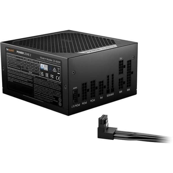 VAR TYST! - Effektområde 2 - PC Strömförsörjning - BP007EU - 850 W