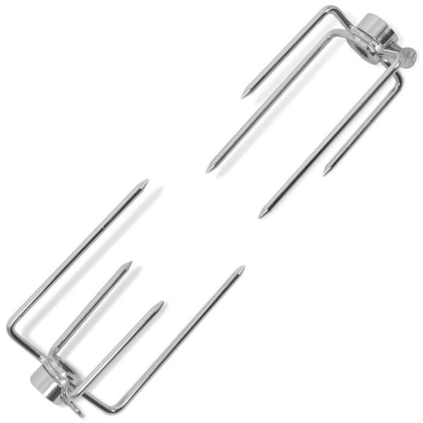 vidaXL Spit Forks 2 st Stål