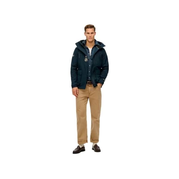 Superdry Herr Ultimate Vindjacka Blå Syntetisk