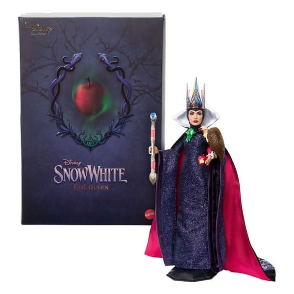 Mattel - Snövit 2025 - Disney Samlardocka Den Elaka Drottningen