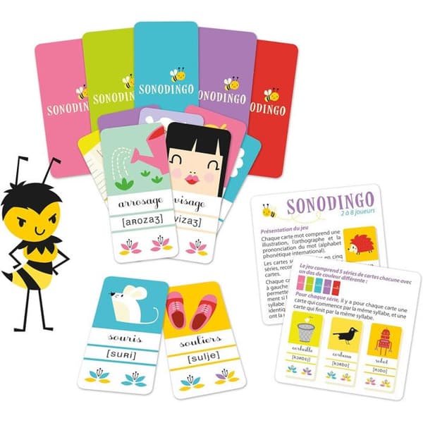 Lärande spel - Sonodingo - Fonetikspel för GS CP CE1