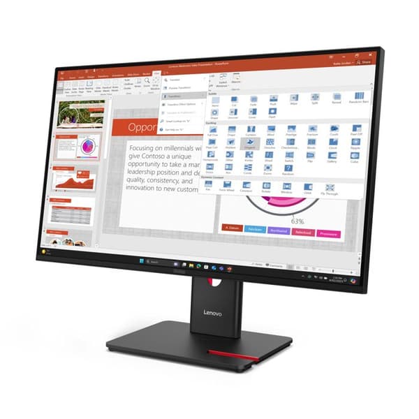 Monitor - LENOVO - ThinkVision T27-40 - 27 tum - IPS - Full HD 1920x1080