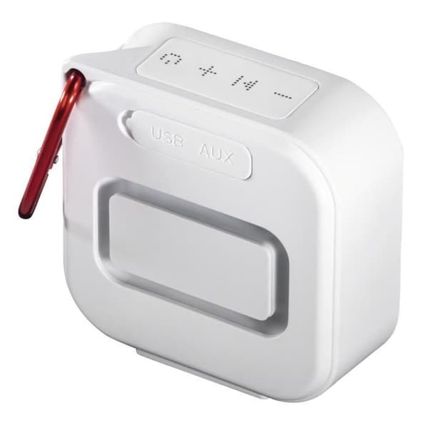 Bluetooth-högtalare - HAMA - Pocket 3.0 - Vattentät IP67 - 3,5 W - Vit