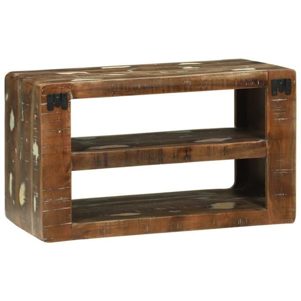 Skåp TV 60x32x36 cm Återvunnet trä