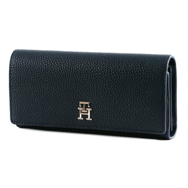 TOMMY HILFIGER TH Emblem Flap Plånbok L Space Blue [216223] - plånbok plånbok