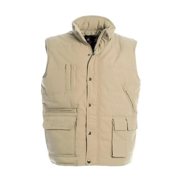 B&C Explorer ärmlös väst - beige