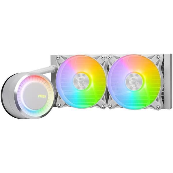 Refroidissement PC - MSI - 306-7ZW5E21-C24/306-7ZW5E24-C2 - MAG CORELIQUID E240 VIT WHITE