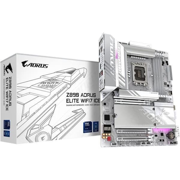 Moderkort - GIGABYTE - Z890 A ELITE WF7 ICE