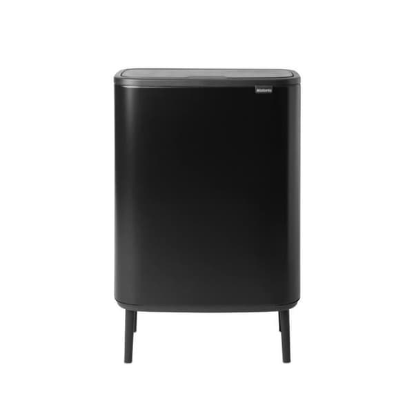 BRABANTIA Bo Touch Bin Hi 2 hinkar 2 x 30 L Svart