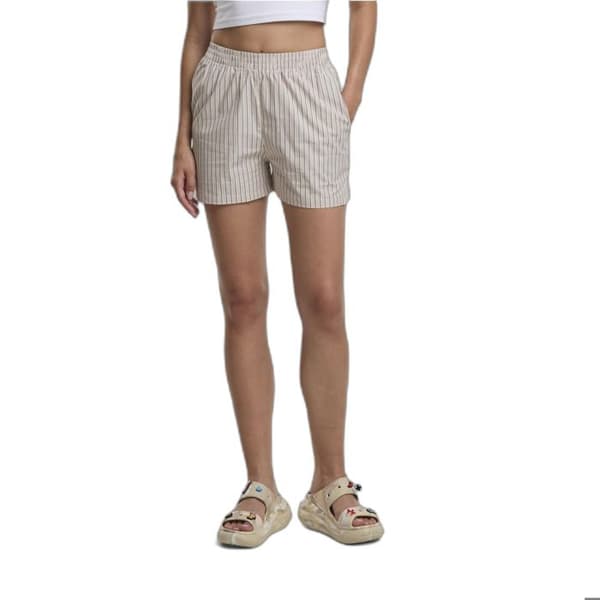 Kort dam Urban Classics randig