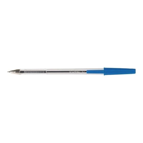 Q-CONNECT Bläckpenna blå 0,7 mm medelpack om 20