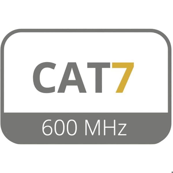 Procab Procab CSD570GY/1 Slimline CAT7 nätverkskabel 1 m