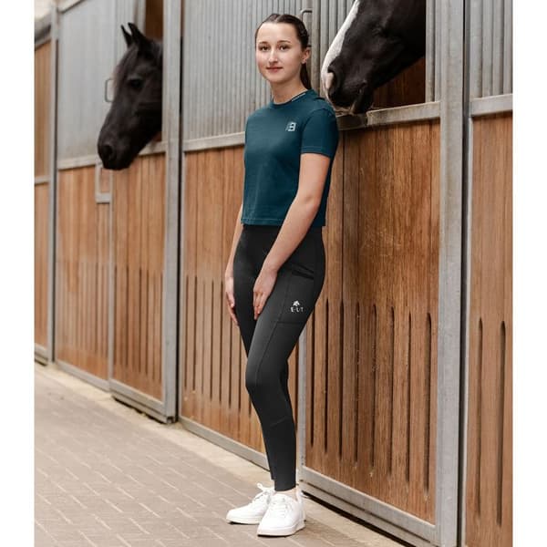 T-shirt flicka ELT Anna - petrolblå