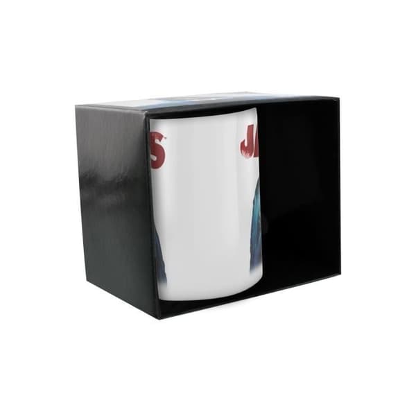 Jaws White Shark Head Boxed Mugg