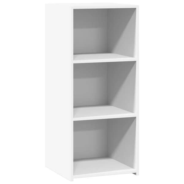 vidaXL Buffé vit 40x41x93 cm ingenjörsträ 846348
