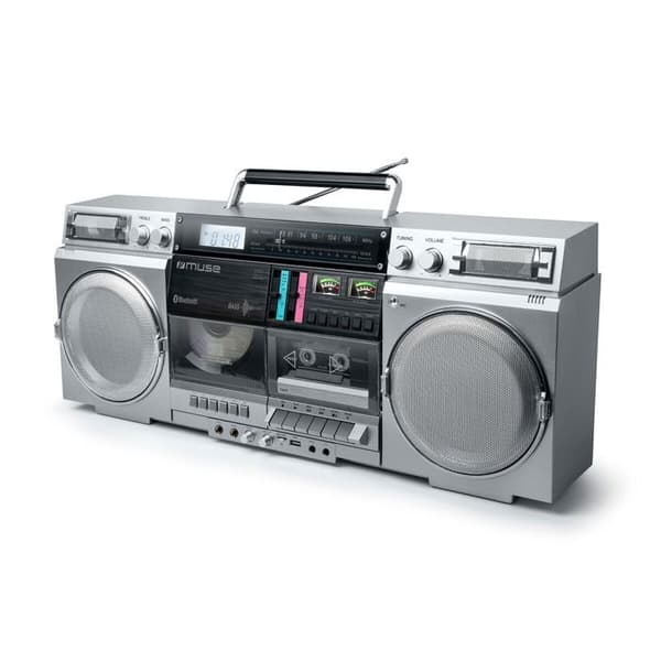 Muse M-380 Silver - Radioapparater