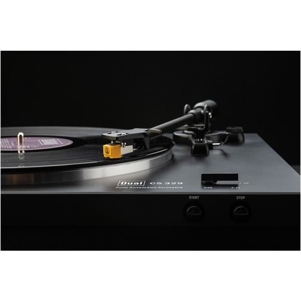 Dual CS 329 Svart vinylspelare