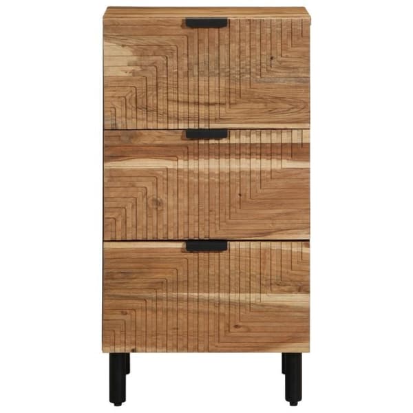 Buffé 40x33x75 cm Massivt Akaciaträ