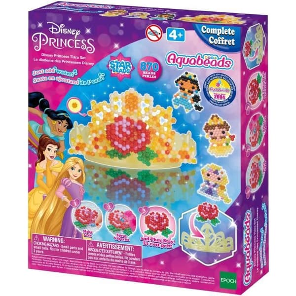 Strykpärlset - AQUABEADS - Disney Princess Tiara
