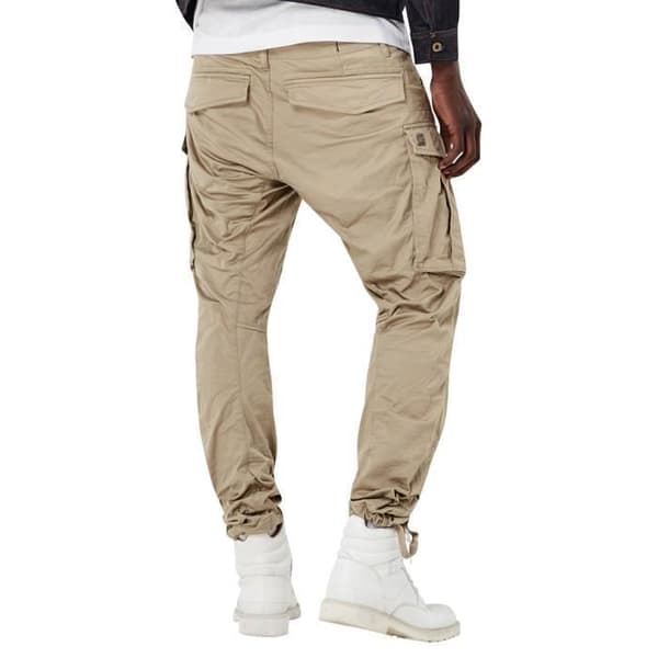 Cargo G-Star Herr Zip Tapered Rovic 3D Cargo Pants - Brun
