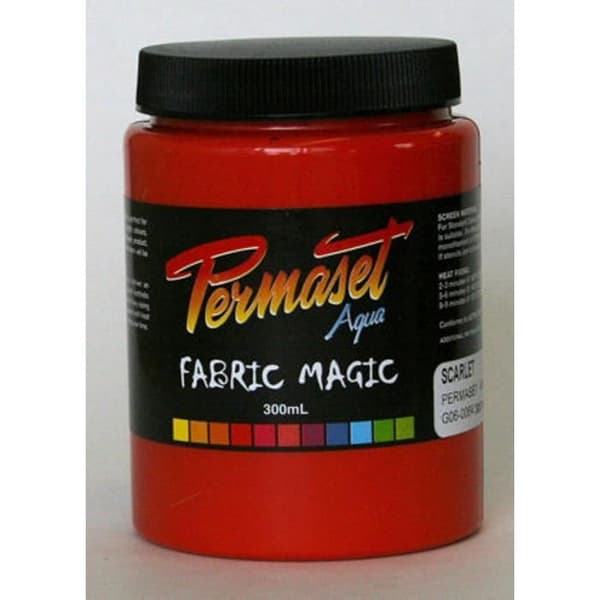 Permaset Aqua - Scarlet Red Ink - Transfer - 300 ml