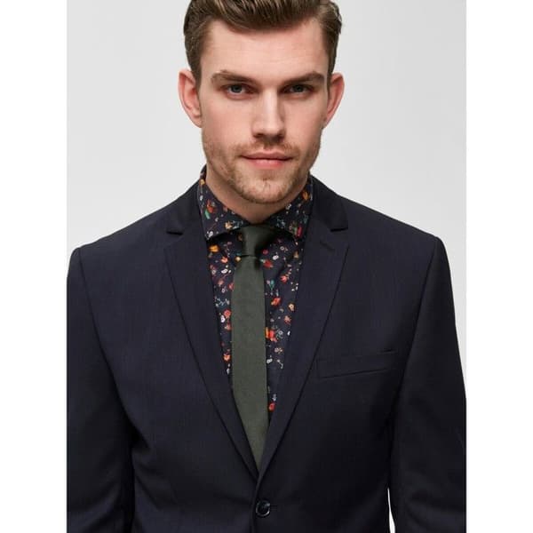 UTVALD Cravat 5 cm Enfärgad - Grå, modern och elegant stil