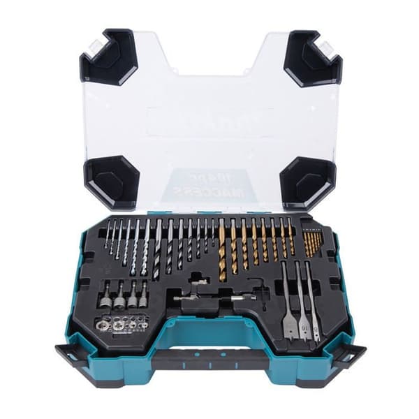 Makita E-22604 104 delar Borr- och bitsset