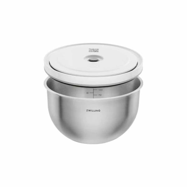 ZWILLING Fresh & Save vakuumstartkit i stål 9 delar
