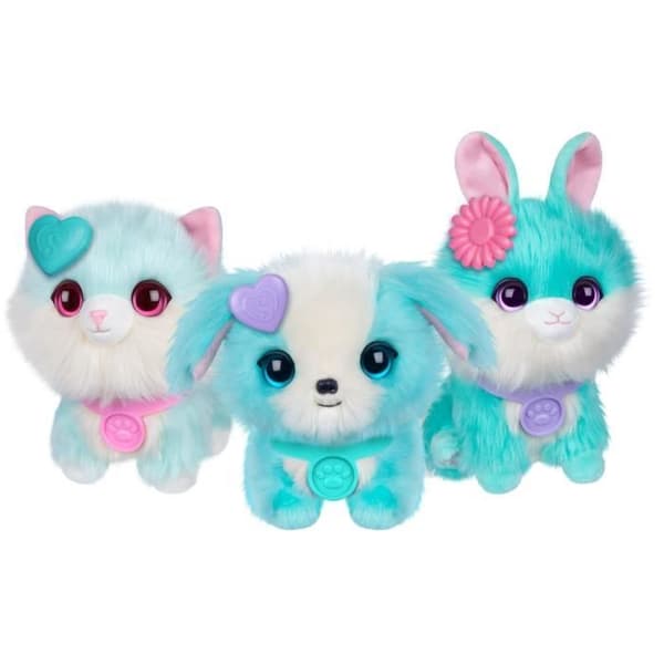 Plushdjur - SCRUFF A LUVS - Furry boll - Blå