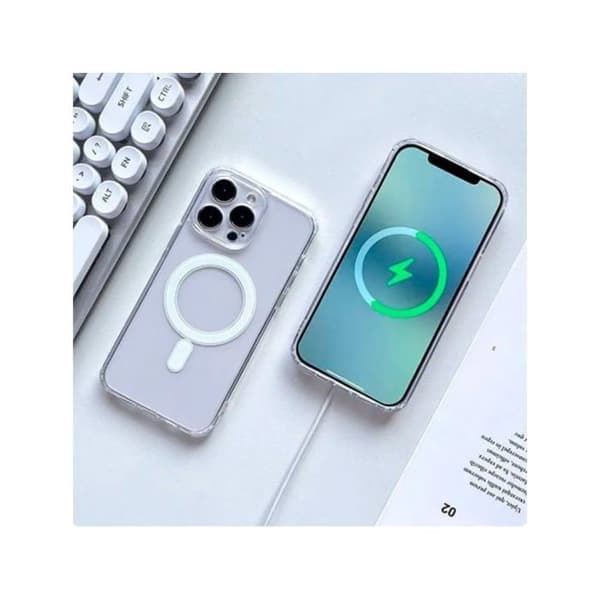 Cool Funda Magnetisk Transparent för iPhone 16 Plus