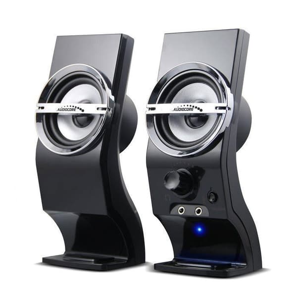 Datorhögtalare 6W USB Audiocore AC805 svart