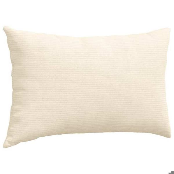 vidaXL Soffkuddar 2 st Kräm 50 x 30 cm 42013647