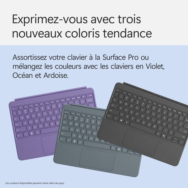 Tangentbord för Microsoft Surface Pro 12 tum - Gris