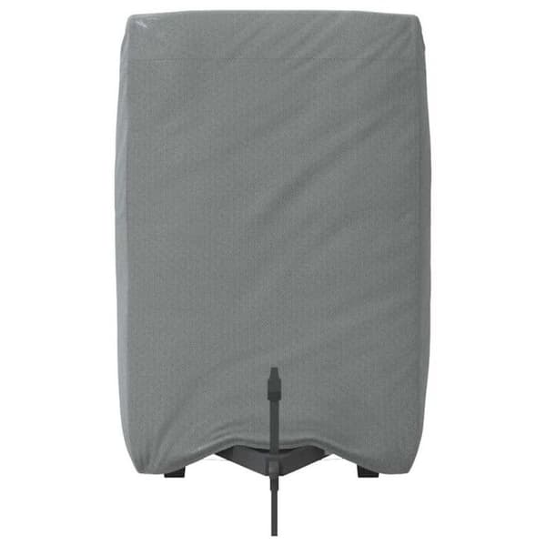Hästhållare grå 334x148x230 cm i icke-vävd textil