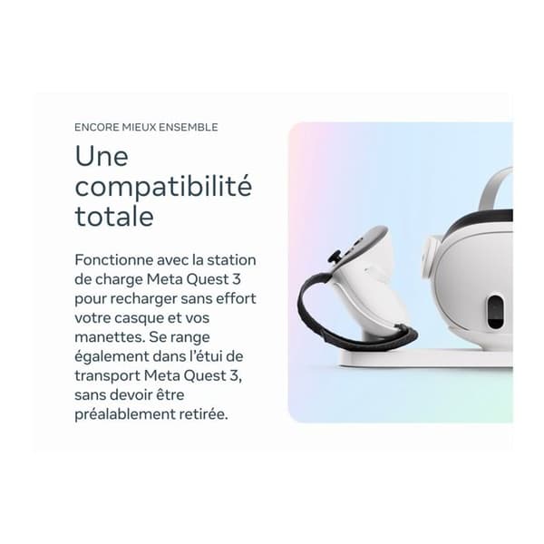 Meta Quest 3 Aktiv Selen Virtual Reality Headset