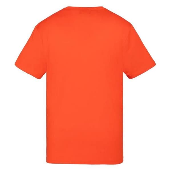 T-shirt Orange Man Schott EMB