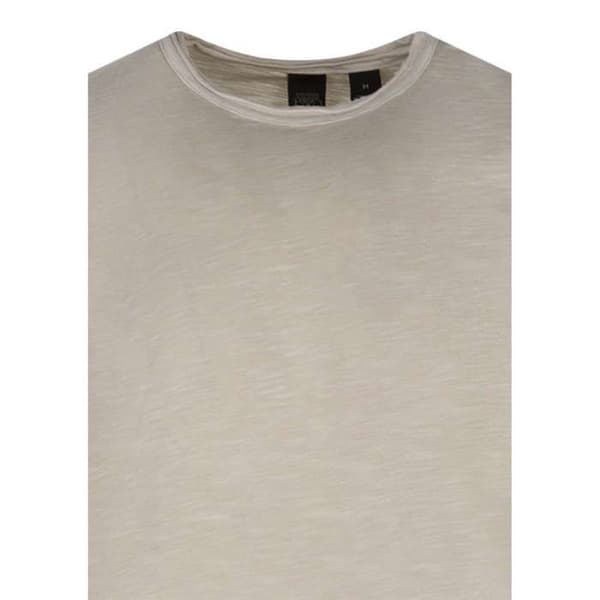 T-shirt i bomull med rak rund hals