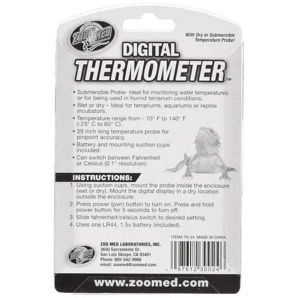 Zoo Med Zoomed - Digital zoomad termometer - TH24