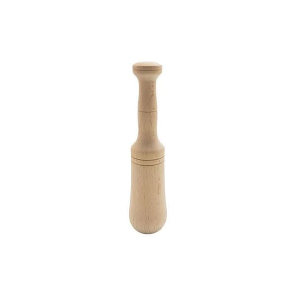 Mortel - Fackelmann - 30357 - Bokträ - 20 cm - Manuell krossare