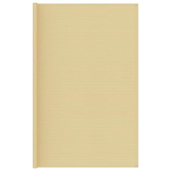 vidaXL Tältmatta 300x400 cm Beige