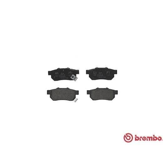 BREMBO Bromsbeläggssats P28025 - 4 st