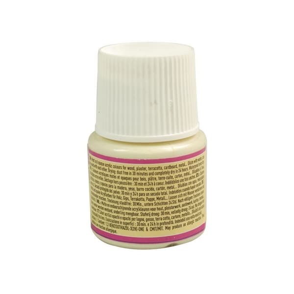 Akrylfärg - Pébéo - Déco - Cream - 45 ml - Matt finish