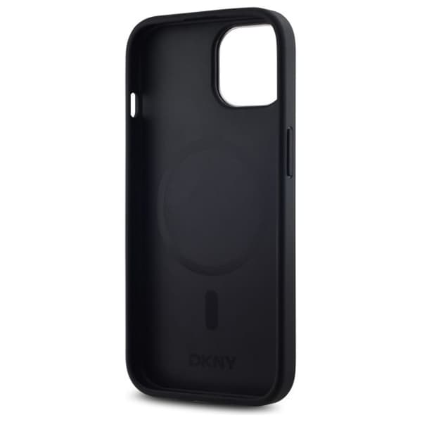 Skal för iPhone 15 Plus - DKNY - Hardcase Plain Logo - Svart - Optimal skydd - Elegant